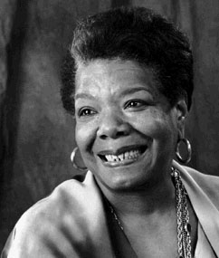 Maya Angelou ~ full of Life, as always