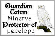Minerva, Snowy Owl, bears witness to all Aquarian Zone activities, as resident Crone.