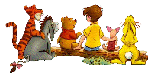 Pooh and his Friends find happiness in the 100 Acre Wood